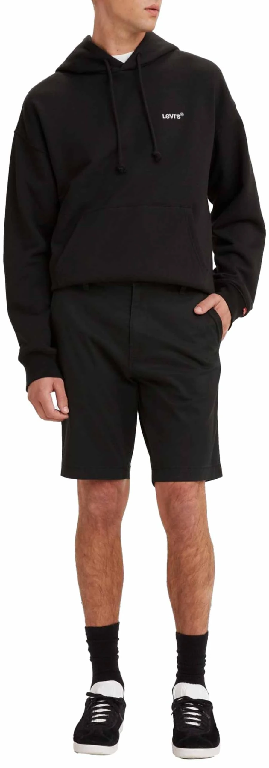 Levi's Men's XX Chino Taper Shorts II Casual Shorts, Mineral Black, 36W