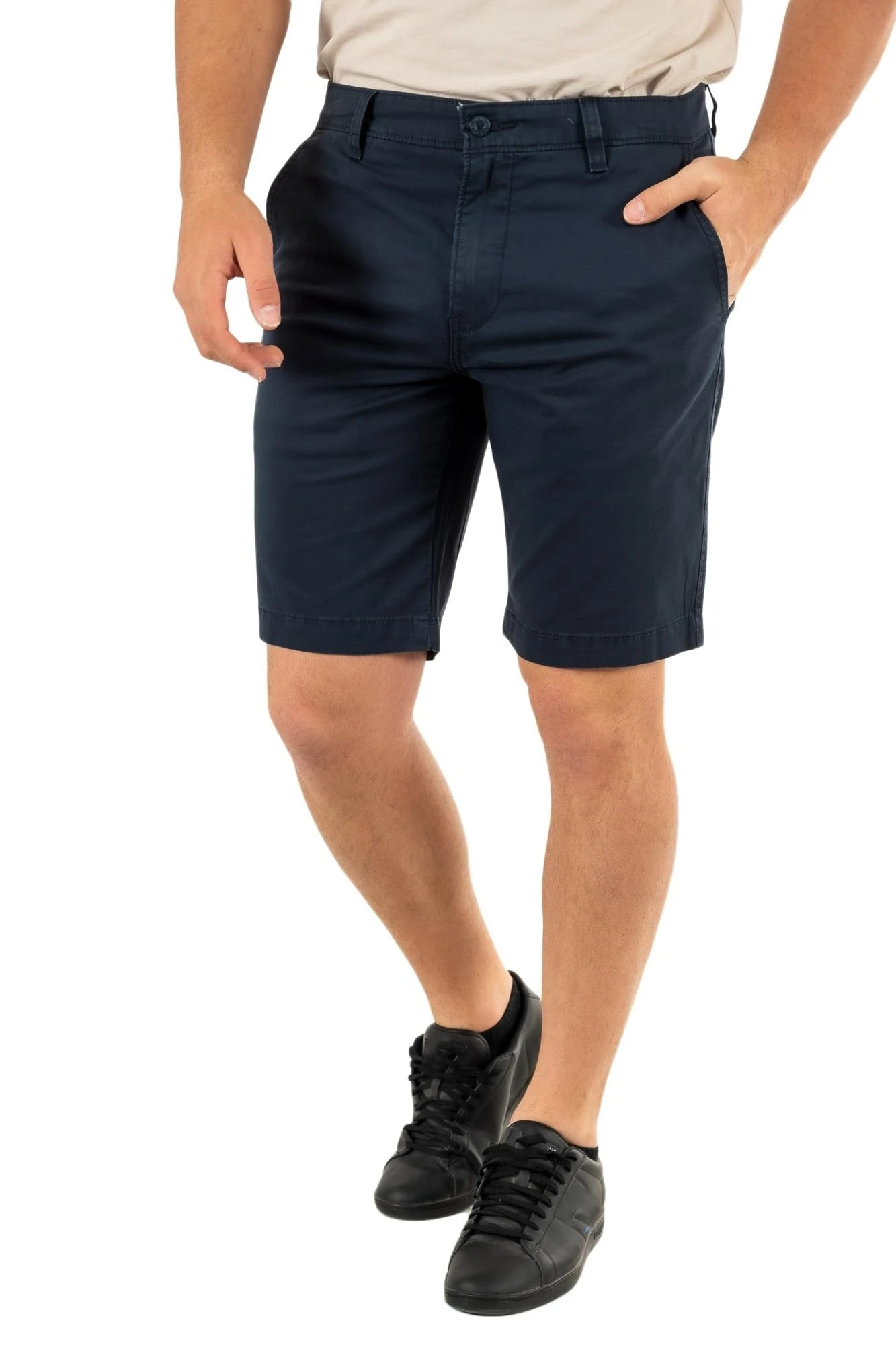 Levi's Men's XX Chino Taper Shorts II Casual Shorts, Baltic Navy Ltwt Microsand, 36W
