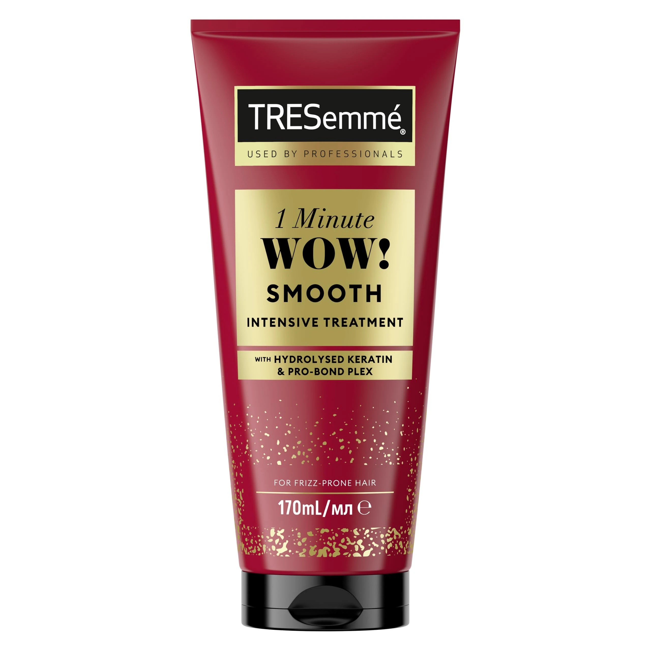 TRESemmé 1 Minute WOW Smooth Intensive Hair Treatment with Hydrolysed Keratin & Pro-Bond Plex for frizzy, damaged hair 170 ml