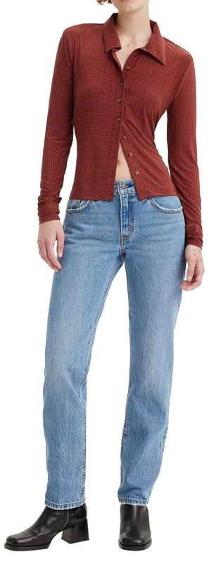 Levi's Women's Middy Straight Jeans, Good Grades, 23W / 29L