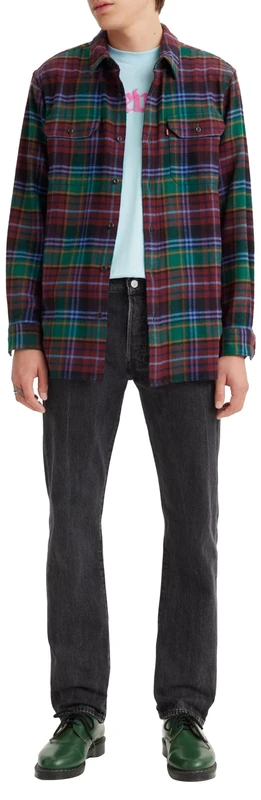 Levi's Men's 501 Original Fit Jeans, Crash Courses, 38W / 34L