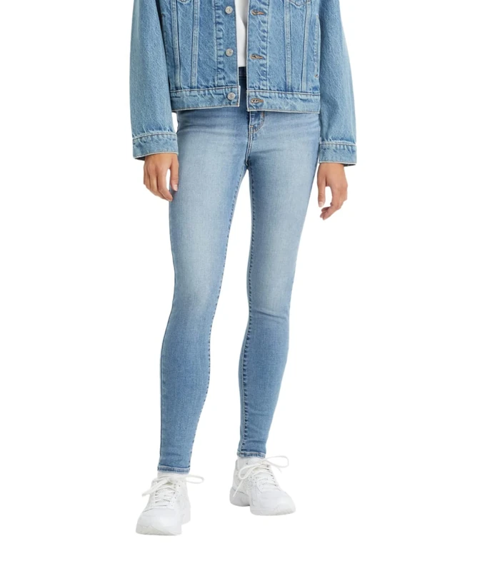 Levi's Women's 720 High Rise Super Skinny Jeans, Medium Indigo Worn in, 25W / 34L