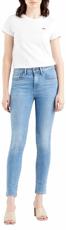 Levi's Women's 721 High Rise Skinny, Dark Indigo - Worn in, 31W 34L UK