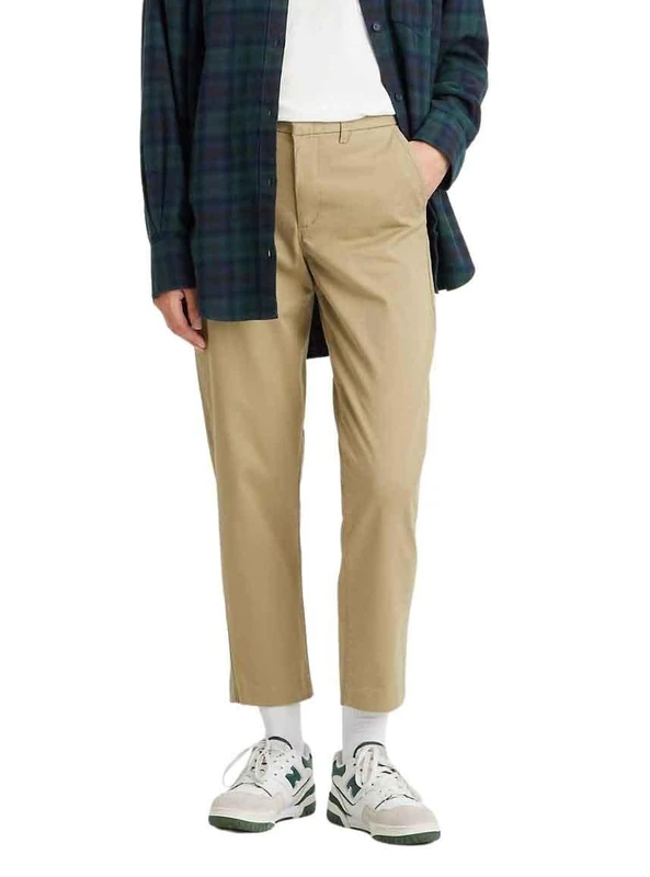Levi's Women's Essential Chino Pants, Unbasic Khaki Twill, 32W / 27L