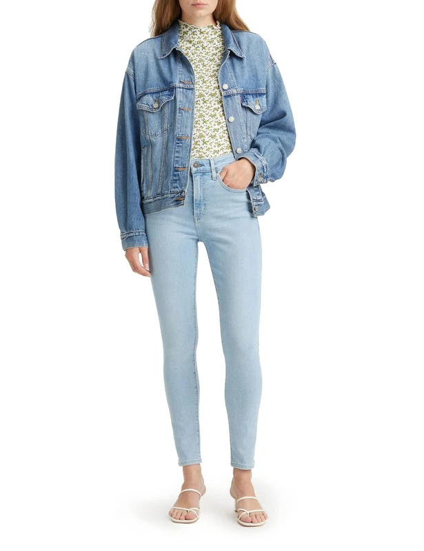 Levi's 721 High Rise Skinny Women's Jeans, Torrential Rain, 24W / 30L - Image 1