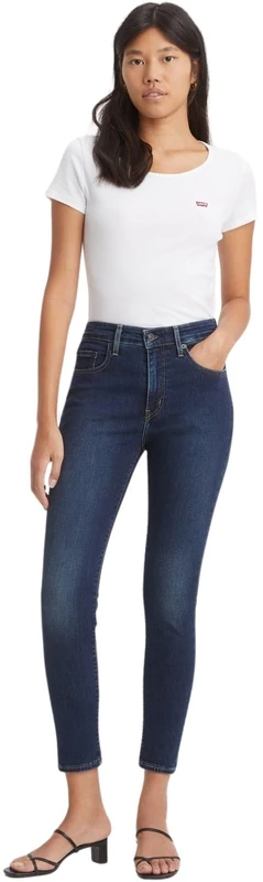 Levi's 721 High Rise Skinny Women's Jeans, Blue Swell, 28W / 32L