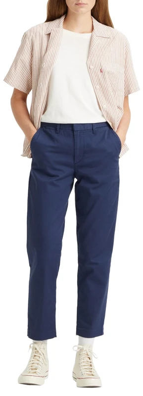 Levi's Women's Essential Chino Pants,Navy, 30W / 27L