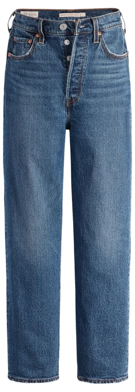 Levi's Women's Ribcage Straight Ankle, Valley View, 32W / 29L