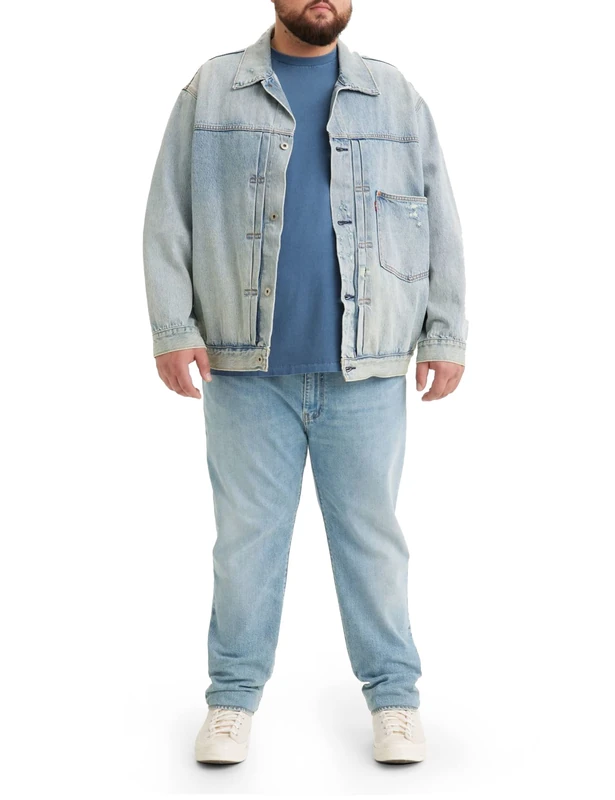Levi's Men's 512 Slim Taper Big & Tall Jeans, Pictorial Adv, 46W / 32L