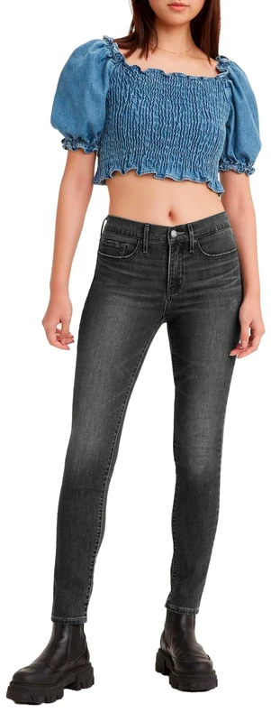 Levi's Women's 311 Shaping Skinny Jeans, Bloom Black, 26W / 32L