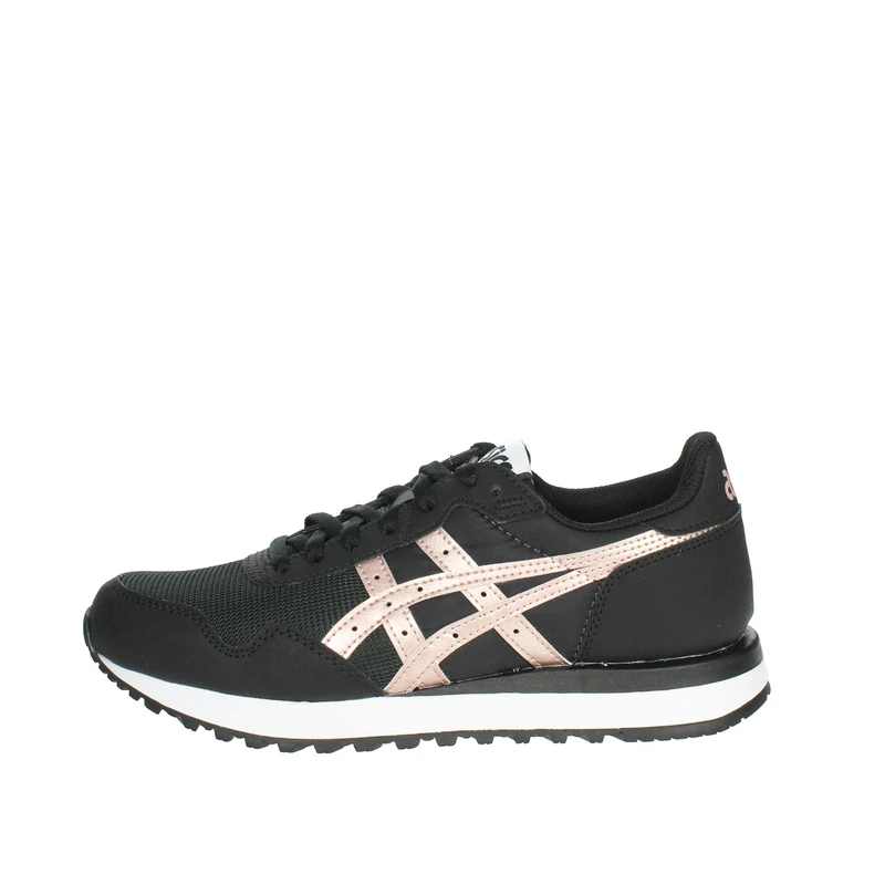 ASICS 1202A400-002 Tiger Runner II Women Black/Rose Gold UK 7.5