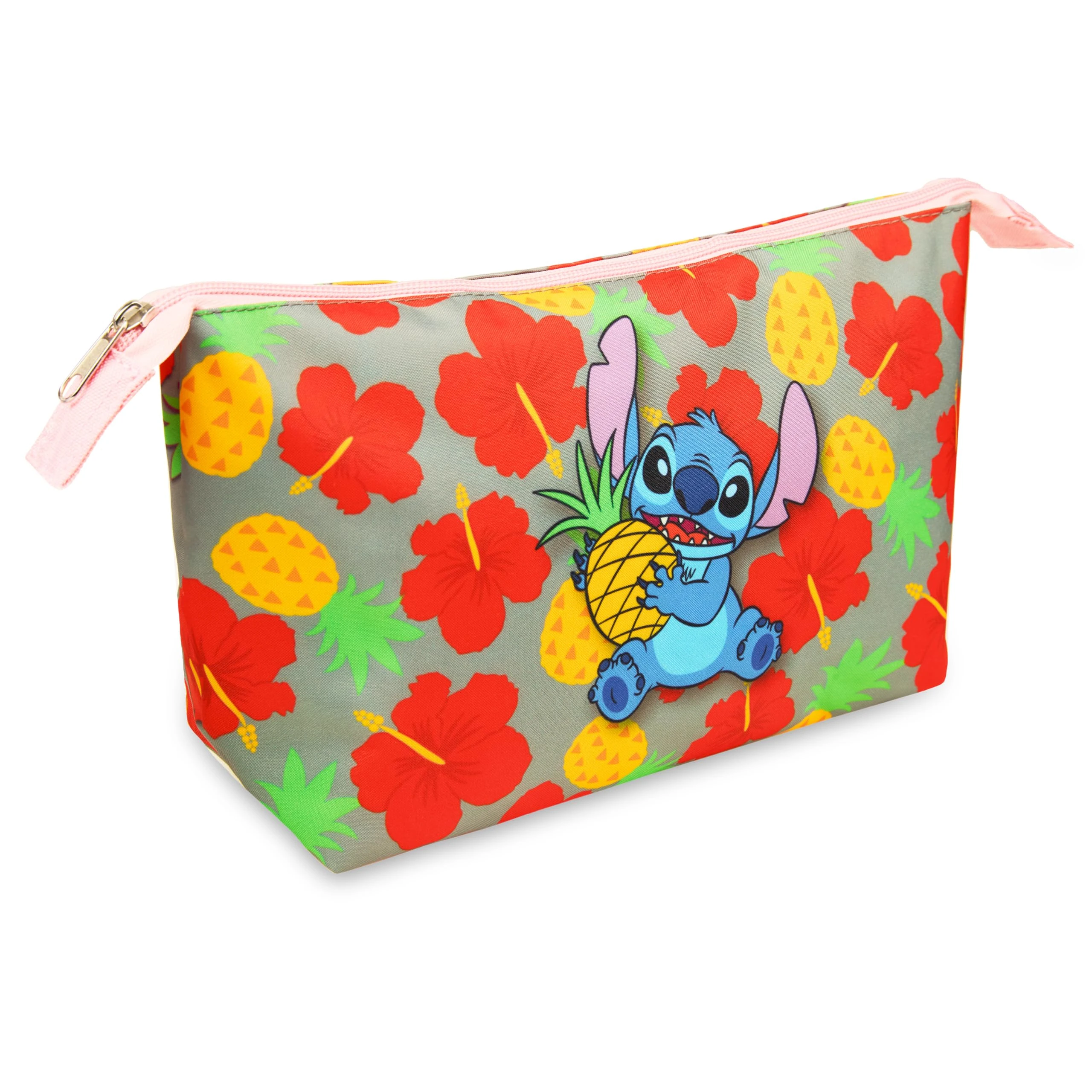 Disney Toiletry Bag for Women and Teens - Cute Travel Accessories, Make Up Bag (Multi Stitch)