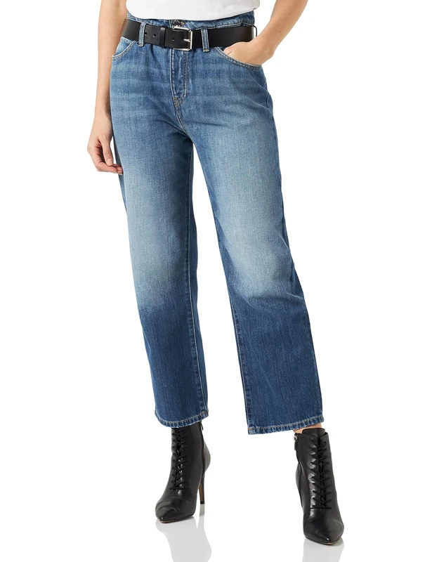 Pinko CLASSIFICA Boyfriend Denim was Jeans, PJ3_Washing Dirty, 27 Women, Pj3_Dirty Washing