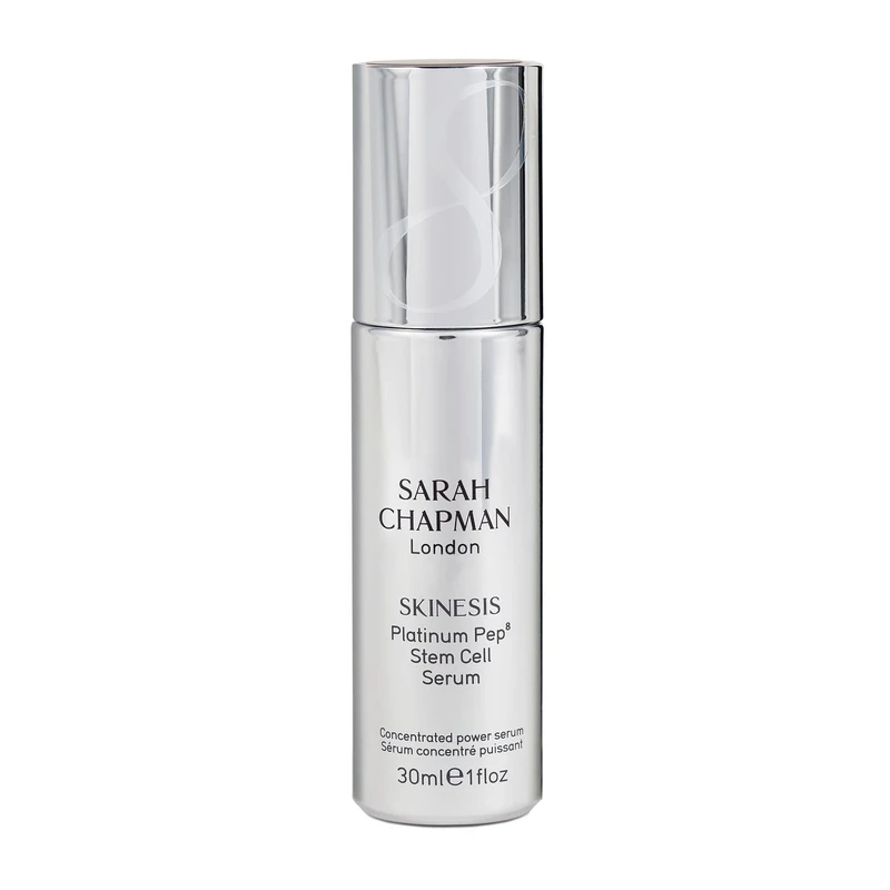 Sarah Chapman Skinesis Platinum Pep8 Stem Cell Serum, Concentrated Power Serum For a Resilient, Glowing Complexion, 30ml