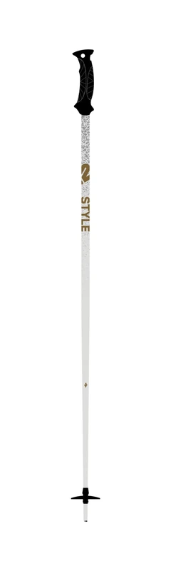 K2 Skis STYLE COMPOSITE, Women’s ski pole, white, 120 cm - 10G3011.1.1.120
