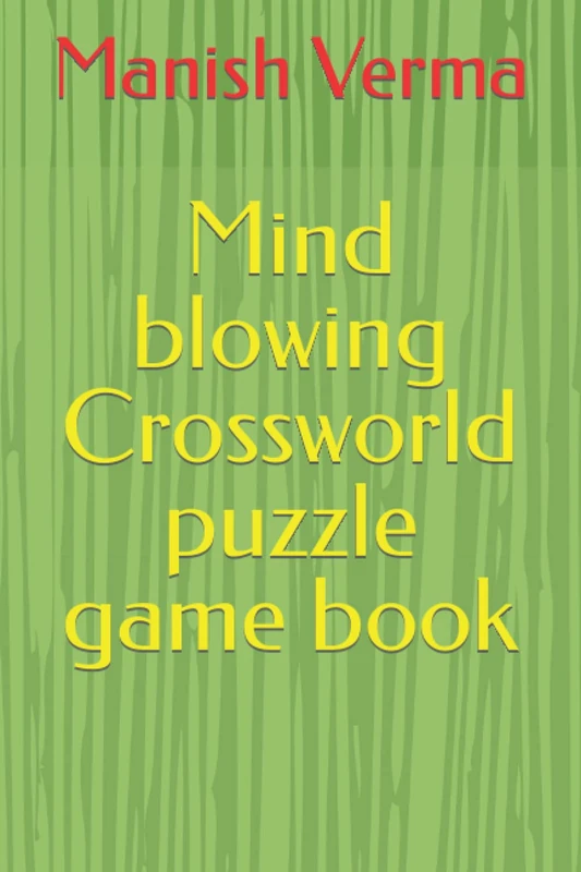 Mind blowing Crossworld puzzle game book