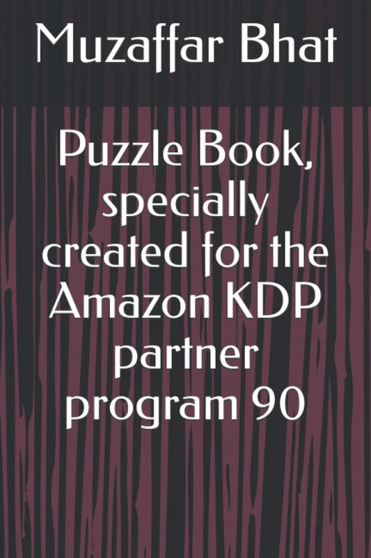 Puzzle Book, specially created for the Amazon KDP partner program 90