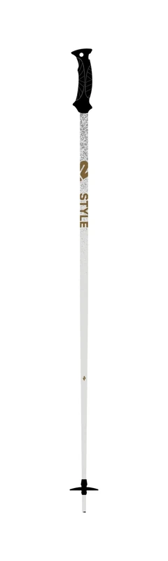 K2 Skis STYLE COMPOSITE, Women’s ski pole, white, 110 cm - 10G3011.1.1.110