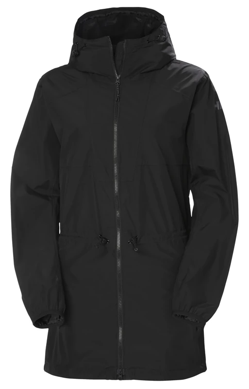 Helly Hansen W Essence Mid Rain Coat M Black