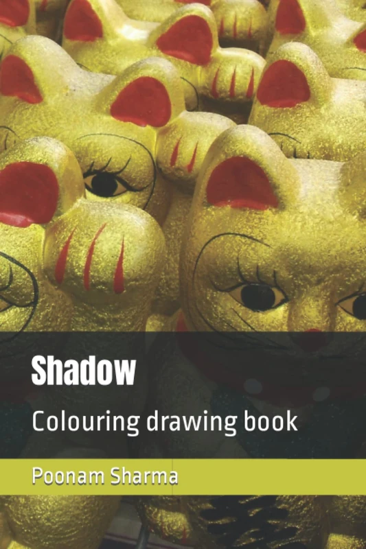Shadow: Colouring drawing book
