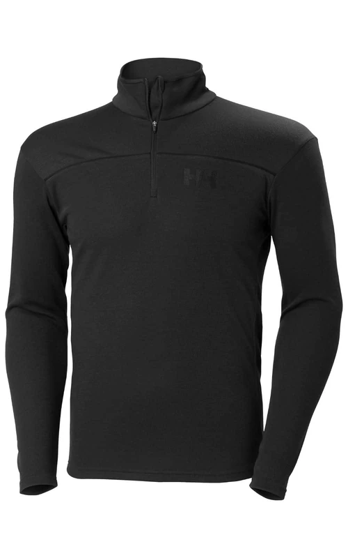 Helly Hansen Men's HP 1/2 Zip Pullover, Ebony, 2XL