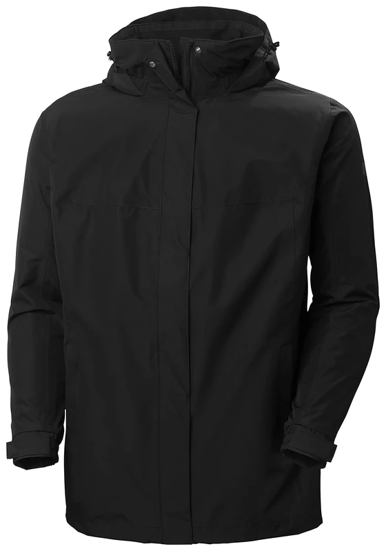 Helly Hansen Women's W Aden Plus Jacket, Black, 2X
