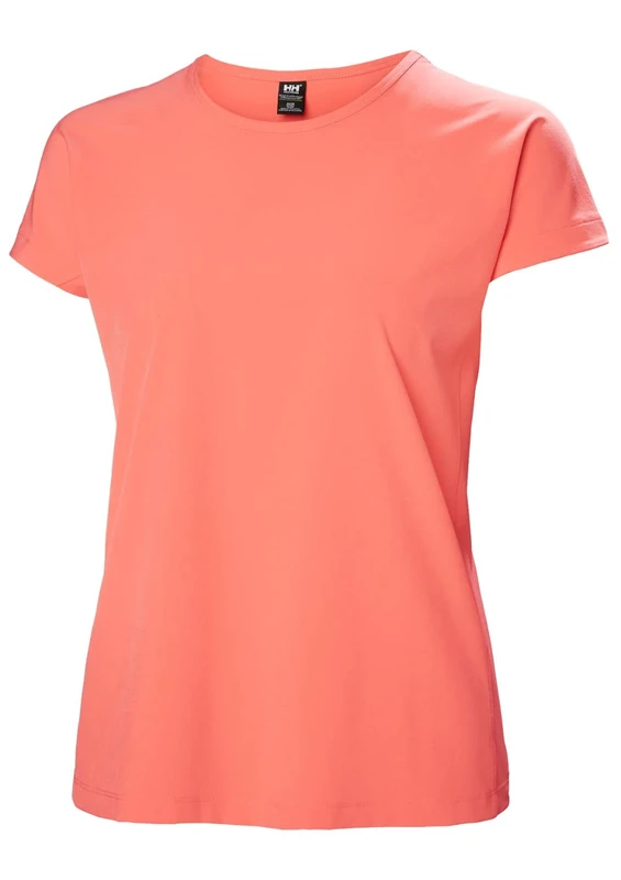 Helly Hansen Women's W Thalia Summer Top Shirt - Peach Echo XL