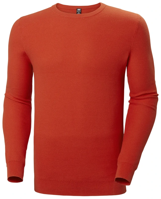 Helly Hansen Men's Skagen Sweater, Patrol Orange, 2XL