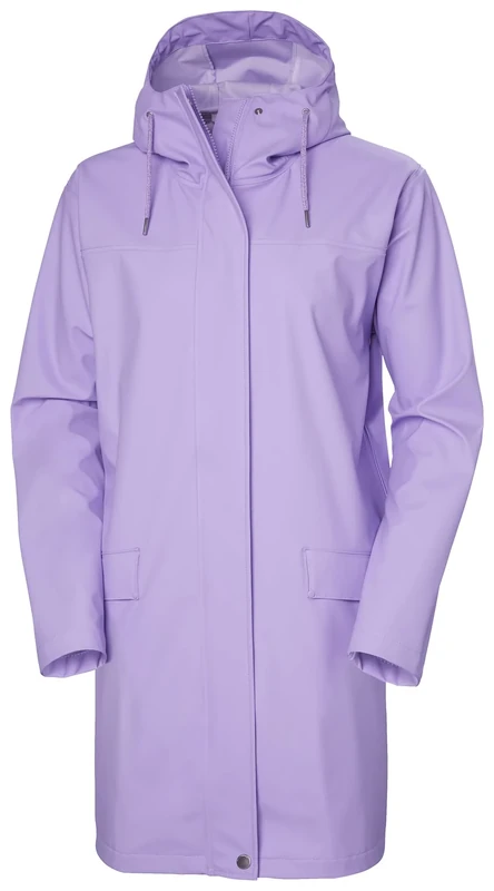 Helly Hansen Women's W Moss Rain Coat, Heather, XS