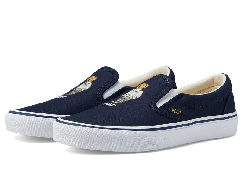 POLO RALPH LAUREN Keaton Slip-On Sneaker, Navy, 10 UK