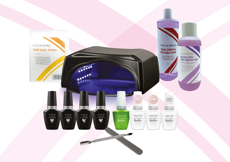 Cuccio Builder Gel Complete Starter Kit, Clear