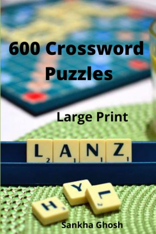 600 Crossword Puzzles Large Print - Challenge Book