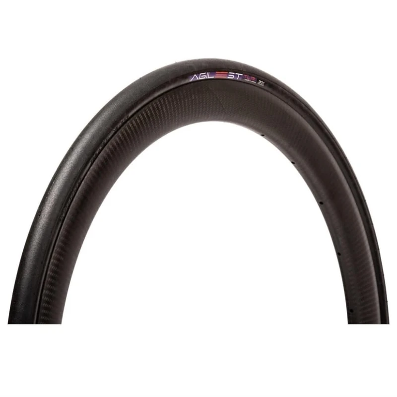 Panaracer Agilest TLR Folding Road Tyre: Black/Black 700x25c