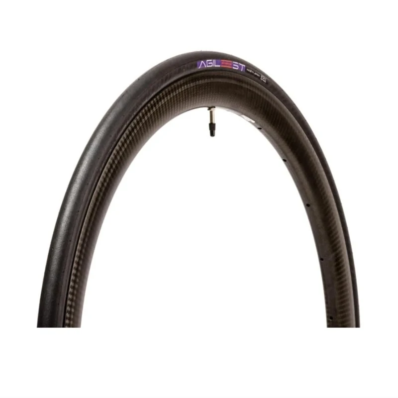 Panaracer Agilest Folding Road Tyre: Black/Black 700x25c