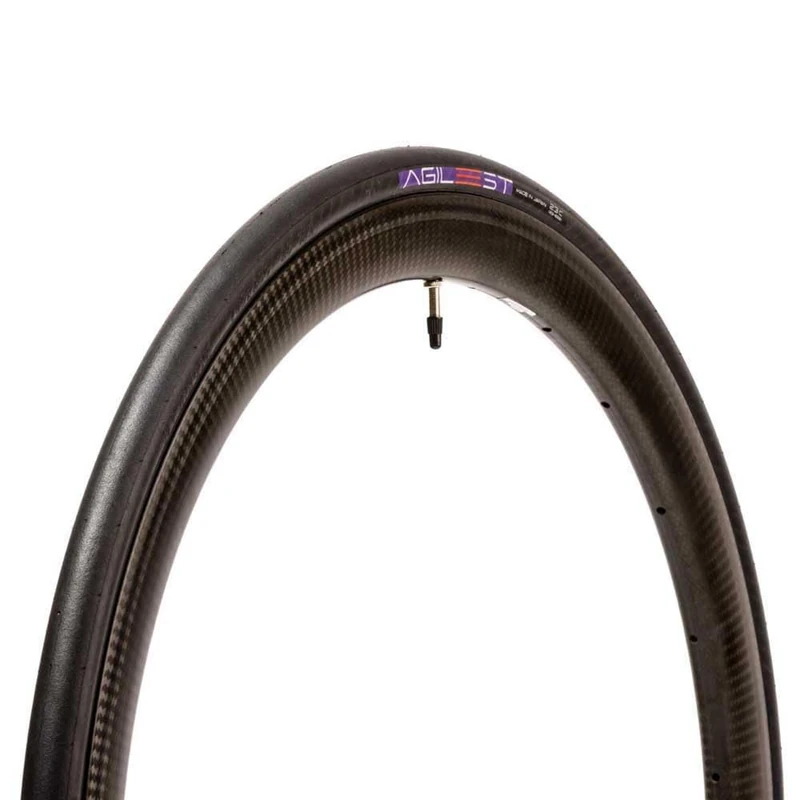 Panaracer Agilest Folding Road Tyre: Black/Amber 700x25c