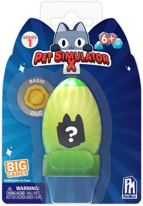 Pet Simulator X Mystery 1PK, 1 Mini Figure Wave 1