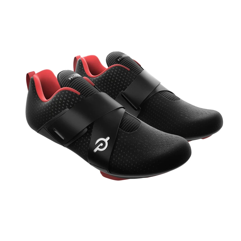Peloton Altos Cycling Shoes for Bike and Bike+ with Single Hook and Loop Strap and Delta-Compatible Cleats