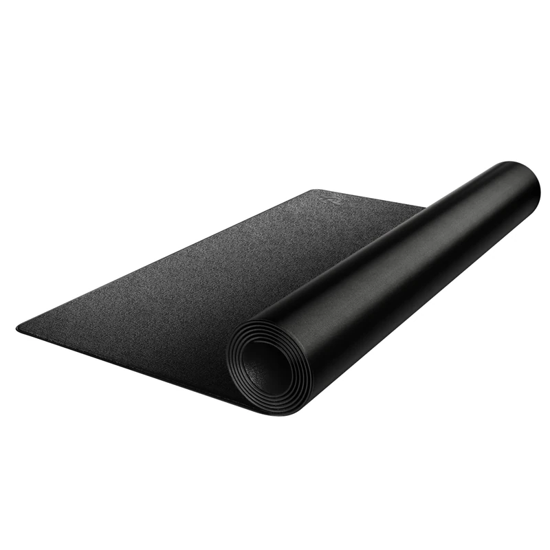 Peloton Bike Mat - 72 x 36 inches with 4 mm Thickness, Compatible with Peloton Exercise Bikes, Black - Image 1