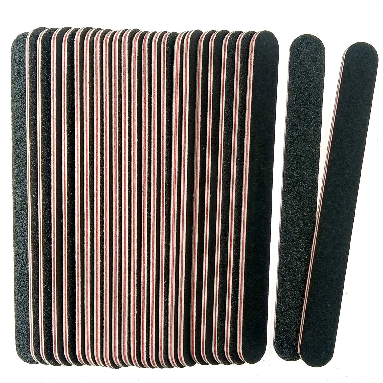 ZHIYE 24PCS Nail File, Professional Double Sided Nail Files Emery Board Manicure Tool for Nail Grooming