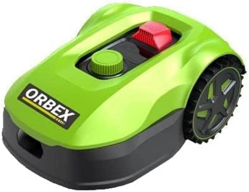 Orbex S900G Robotic Lawnmower, Self-Propelled Cordless Lawnmower, Bluetooth & WiFi Connection, with Rain Sensor, Lifting Sensor & Tilt Sensor, Lawn Area 900 m²