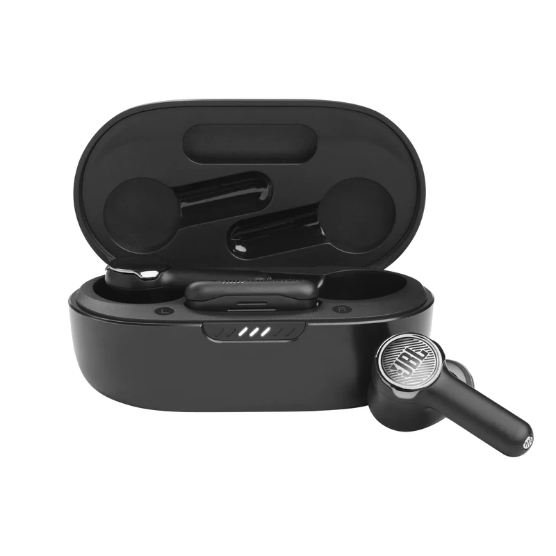 JBL Quantum TWS eSports Gaming In-Ear Bluetooth Headphones, Low Latency Noise-Cancelling Earphones with 22 Hours of Battery Life, Black