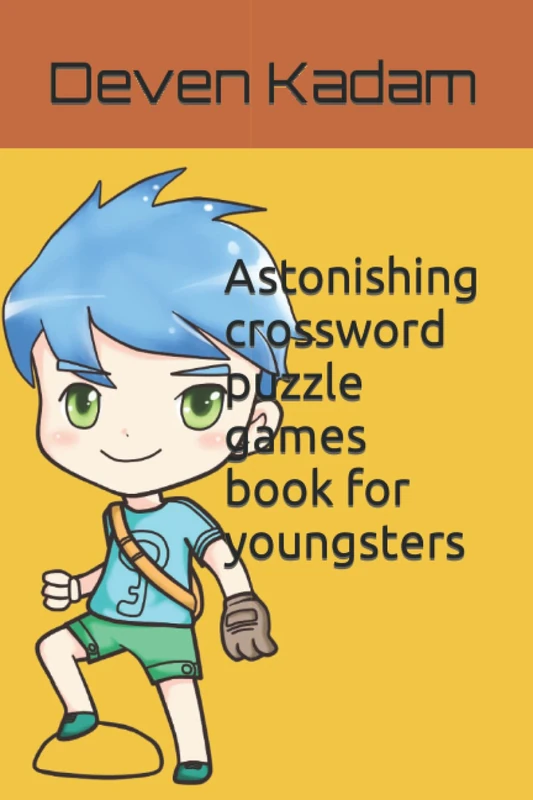 Astonishing crossword puzzle games book for youngsters