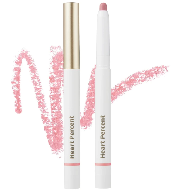 Heart Percent - Dote On Mood Lipstick - Long-lasting creamy lipstick - Soft lip liner - Retractable lipstick - Image 1