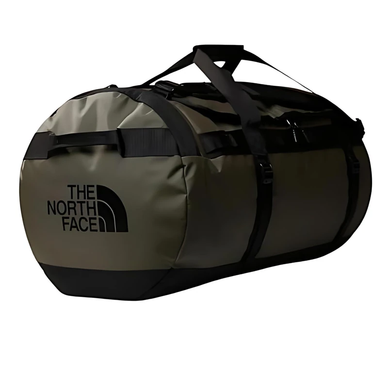 The North Face Men's Base Camp 71L Duffel Forest Olive/Safety Gre