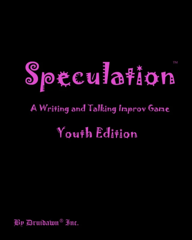 Speculation: A Writing and Talking Improv Game (Speculation Youth Edition) - Image 1