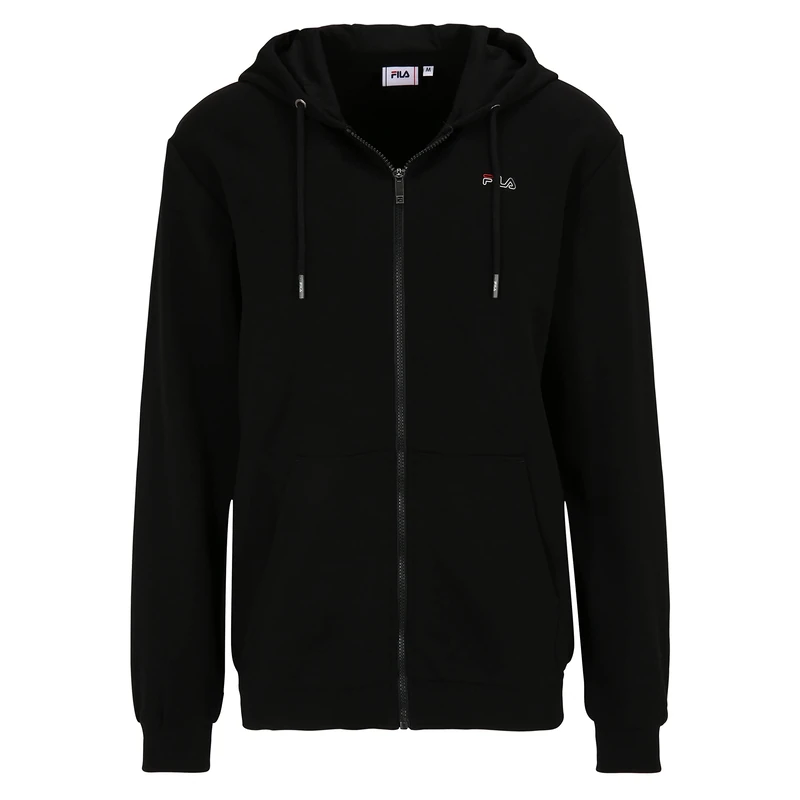 FILA Men's Salci Hooded Jacket, Black, XS