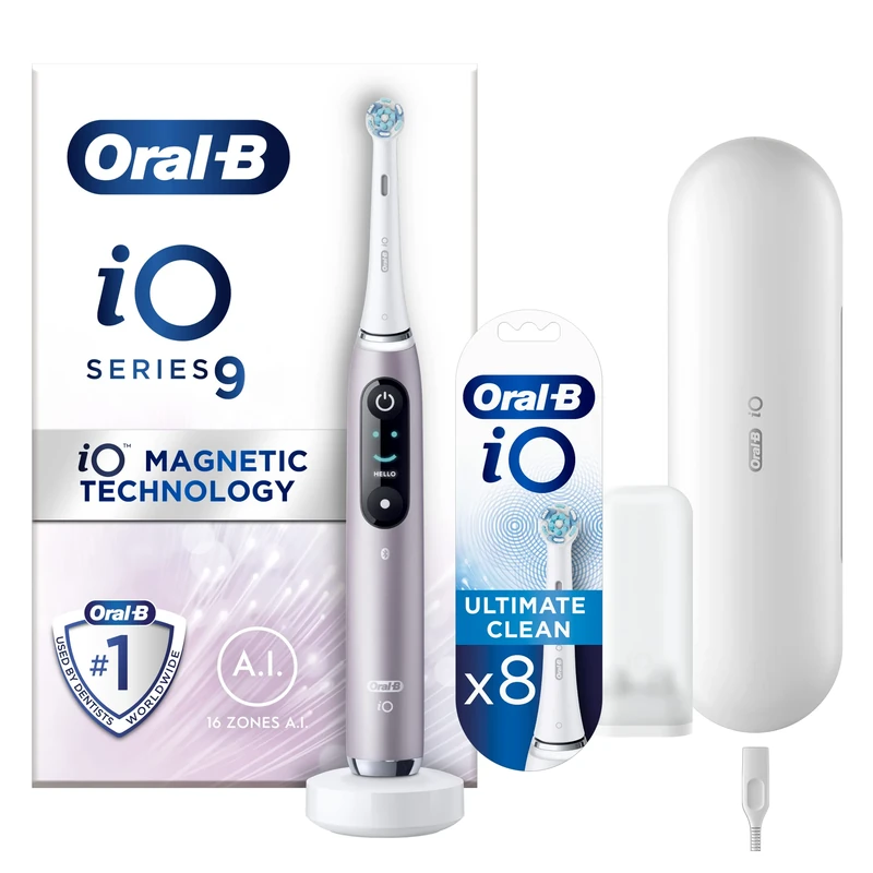 Oral-B iO - 9 - Rose + 8 Refills