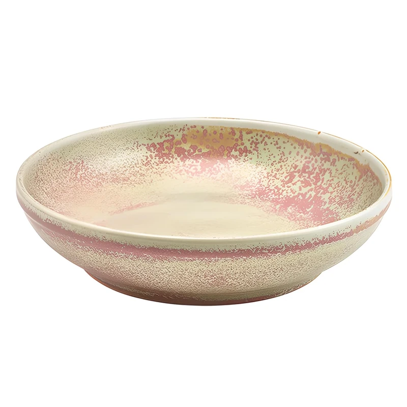 Genware Terra Porcelain, Rose, Coupe Bowl, 230mm, CB-PRS23, Pack of 6
