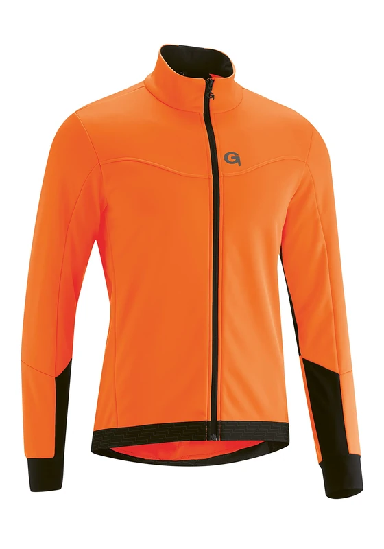 Gonso Men's Silves Jacket, Shockingora/Black, S - Image 1