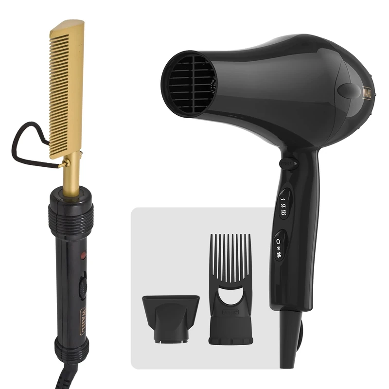 Straightening Comb + Hair Dryer PowerPik 2
